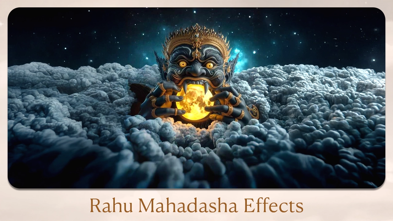 Rahu Mahadasha Effects
